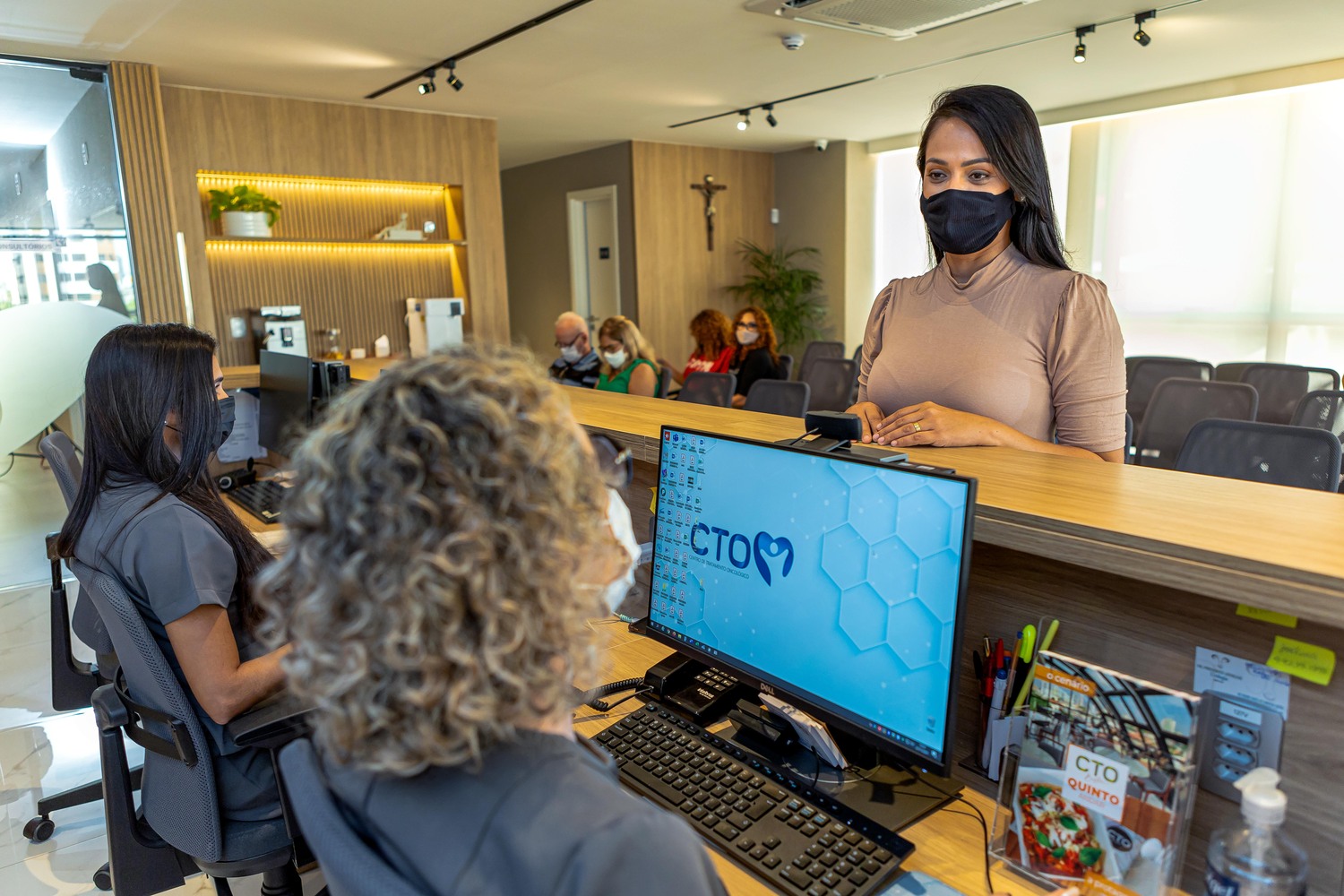 Recepção consultórios